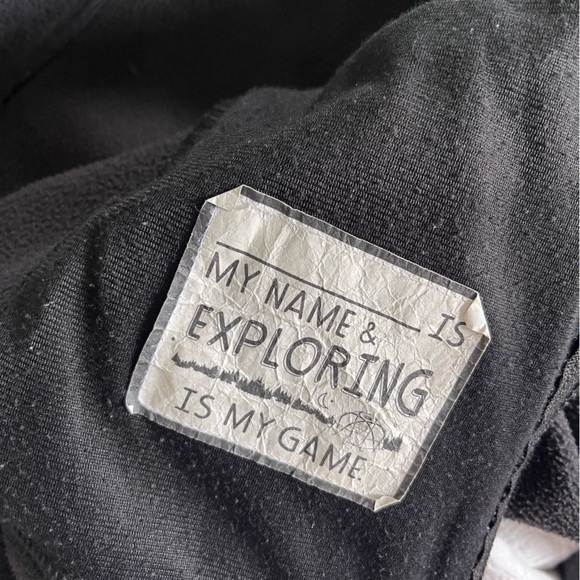 The North Face Fleece Black Purple/Pink Logo Large - Picture 5 of 6